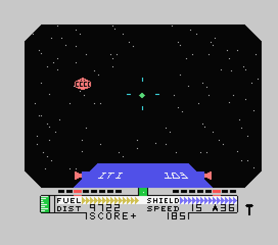 Blockade Runner screenshot 2 for MSX